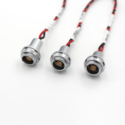 La circolare 2 Pin Waterproof Connector ELEMOSINA l'incavo femminile 0K 302 con l'isolante di PPS