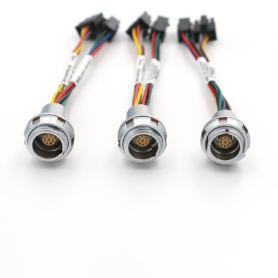Il cablaggio di cavo su ordinazione ELEMOSINA 0K la serie 9 Pin Waterproof Socket Connector